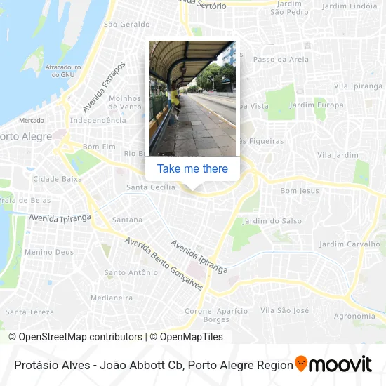 Protásio Alves - João Abbott Cb map