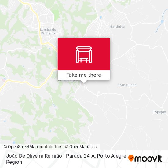 João De Oliveira Remião - Parada 24-A map