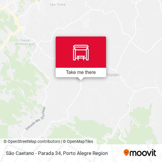 São Caetano - Parada 34 map