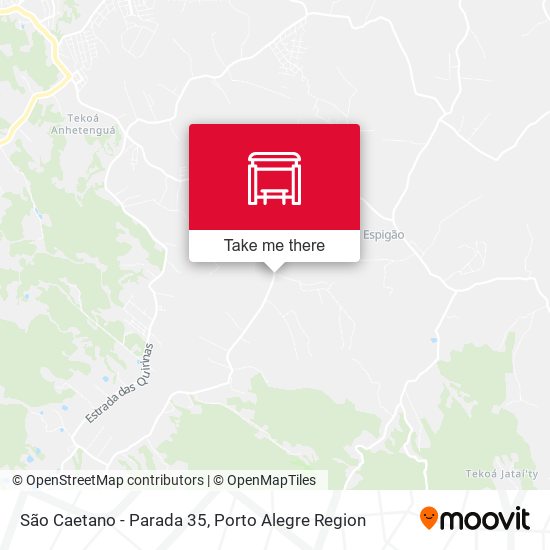 São Caetano - Parada 35 map