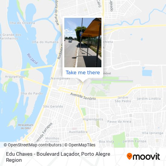 Edu Chaves - Boulevard Laçador map