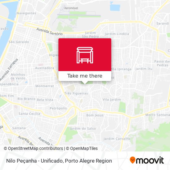 Nilo Peçanha - Unificado map