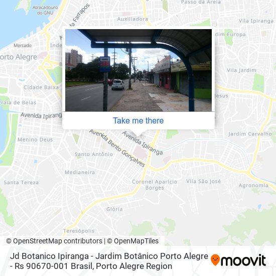 Jd Botanico Ipiranga - Jardim Botânico Porto Alegre - Rs 90670-001 Brasil map