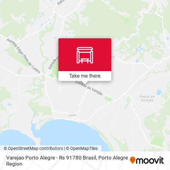 Varejao Porto Alegre - Rs 91780 Brasil map