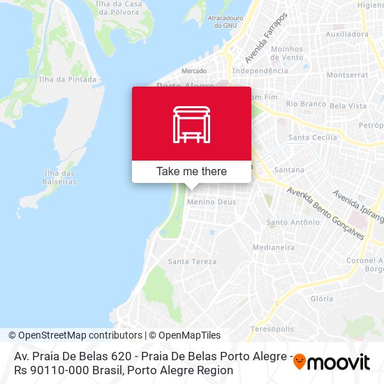 Av. Praia De Belas 620 - Praia De Belas Porto Alegre - Rs 90110-000 Brasil map