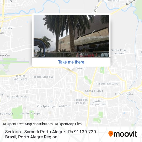 Mapa Sertorio - Sarandi Porto Alegre - Rs 91130-720 Brasil