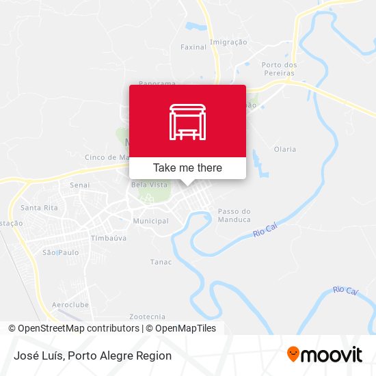 José Luís map