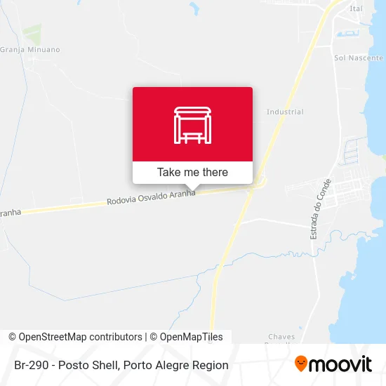Br-290 - Posto Shell map