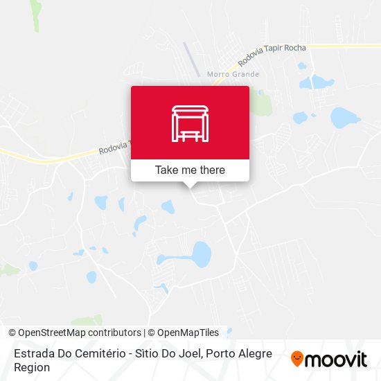 Estrada Do Cemitério - Sìtio Do Joel map