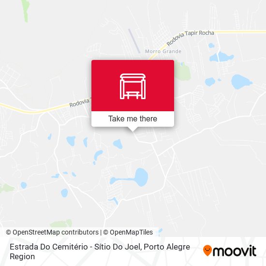 Estrada Do Cemitério - Sítio Do Joel map