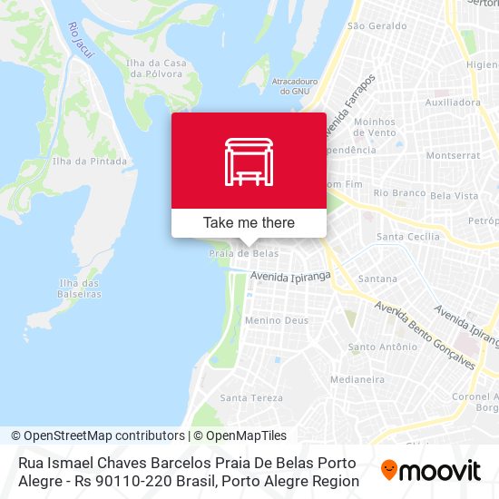 Rua Ismael Chaves Barcelos Praia De Belas Porto Alegre - Rs 90110-220 Brasil map