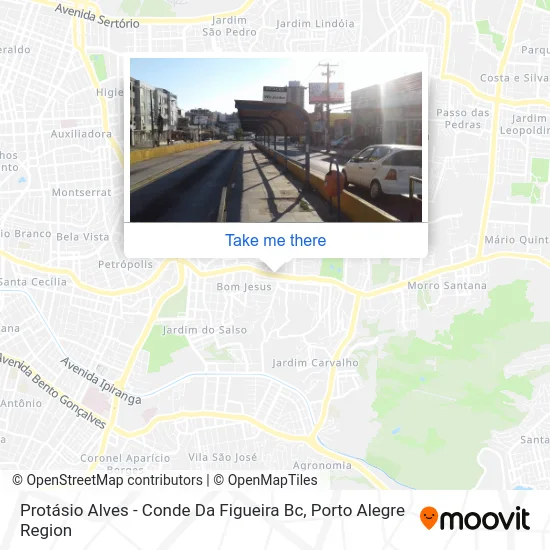 Protásio Alves - Conde Da Figueira Bc map