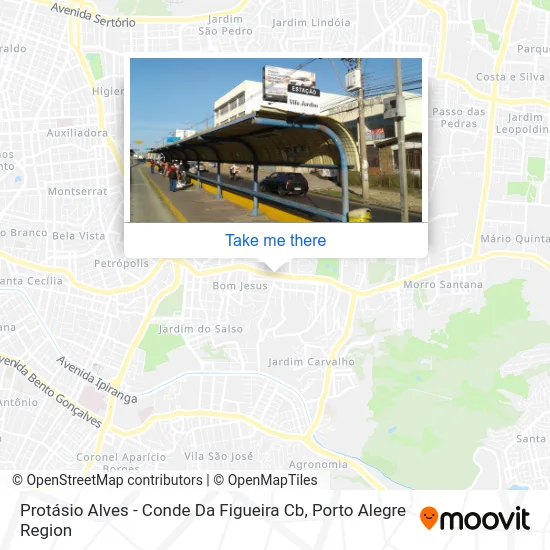 Protásio Alves - Conde Da Figueira Cb map