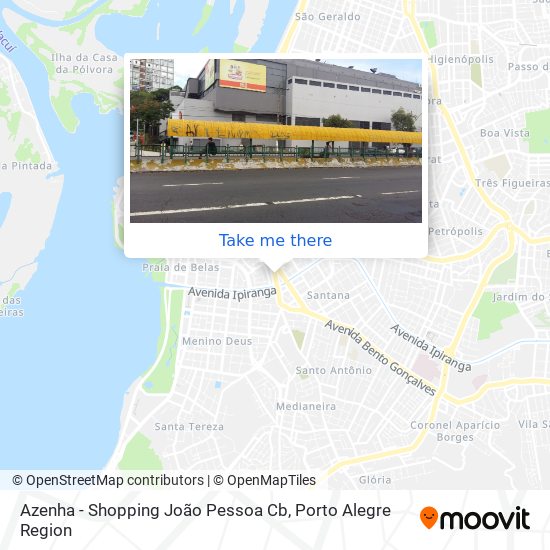 Azenha - Shopping João Pessoa Cb map