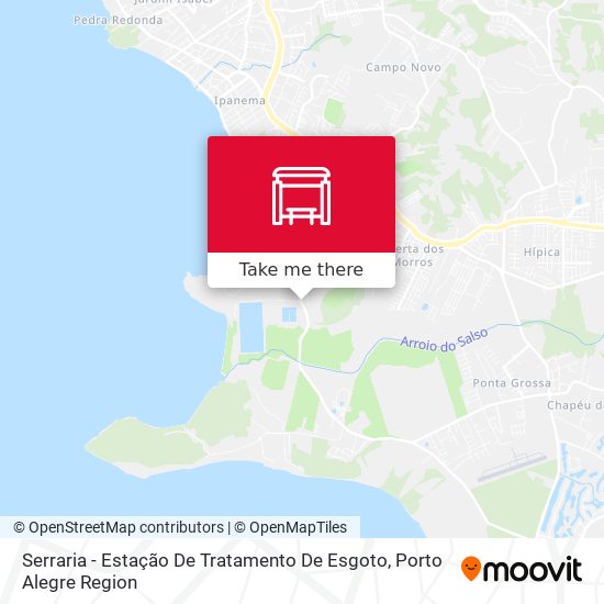 Serraria - Estação De Tratamento De Esgoto map