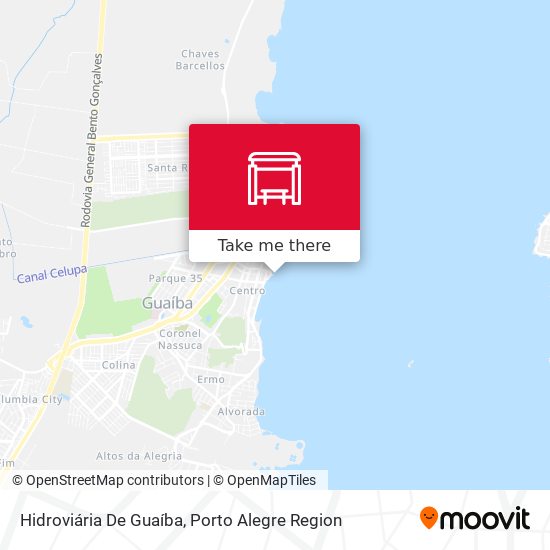 Hidroviária De Guaíba map