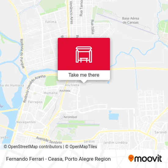 Fernando Ferrari - Ceasa map