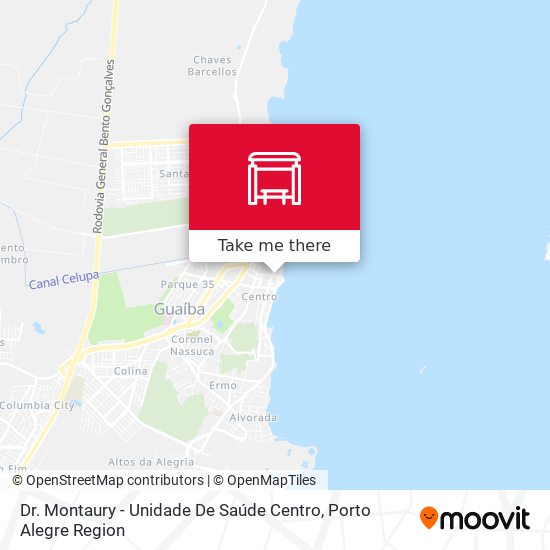 Dr. Montaury - Unidade De Saúde Centro map