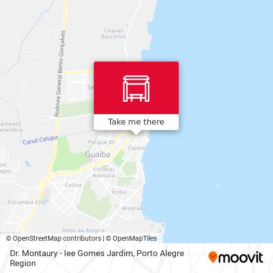 Dr. Montaury - Iee Gomes Jardim map