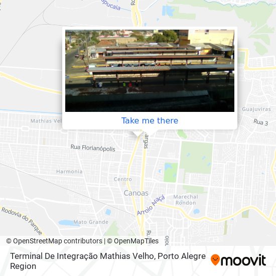 Terminal De Integração Mathias Velho map