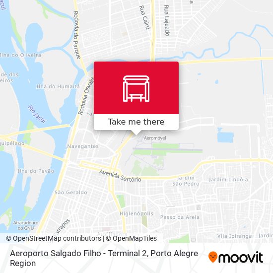 Mapa Aeroporto Salgado Filho - Terminal 2