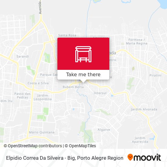 Elpidio Correa Da Silveira - Big map