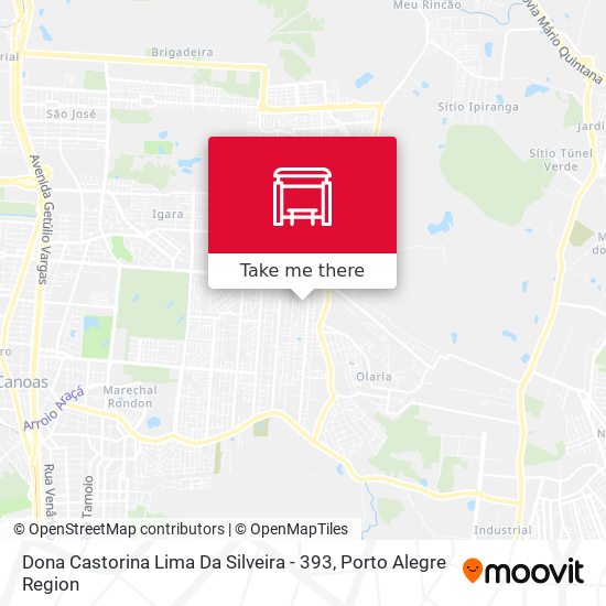 Dona Castorina Lima Da Silveira - 393 map