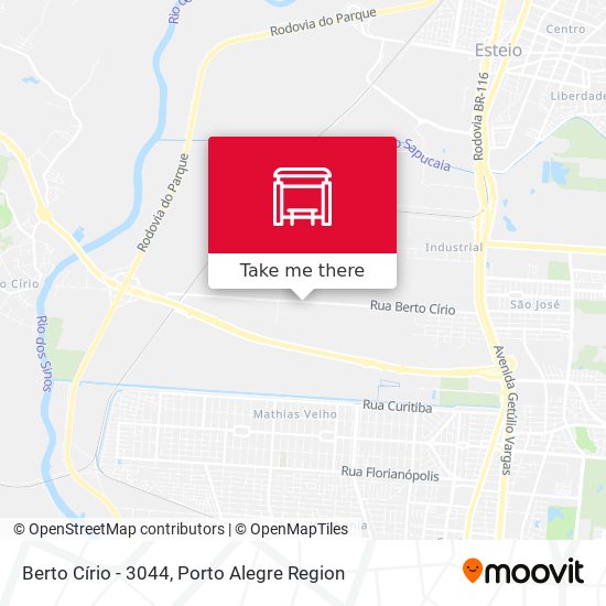 Berto Círio - 3044 map