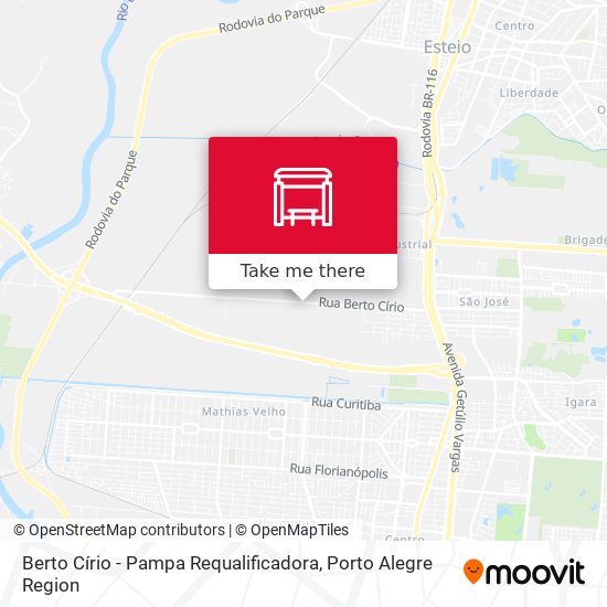 Berto Círio - Pampa Requalificadora map