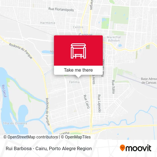 Rui Barbosa - Cairu map