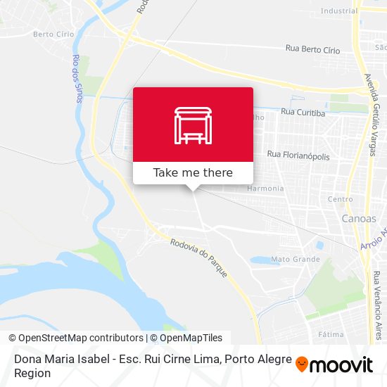 Dona Maria Isabel - Esc. Rui Cirne Lima map