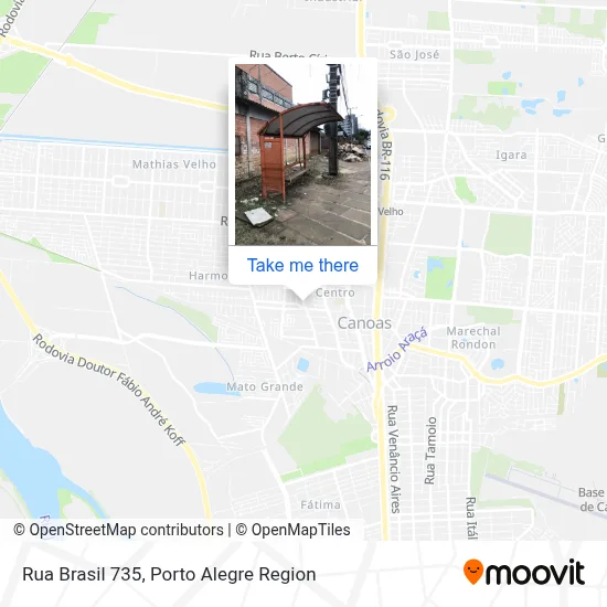 Rua Brasil 735 map