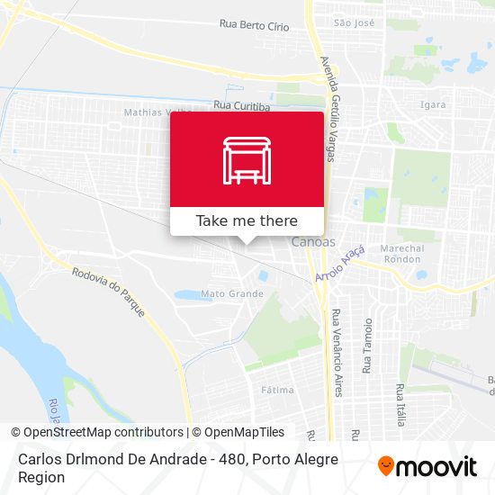 Carlos Drlmond De Andrade - 480 map