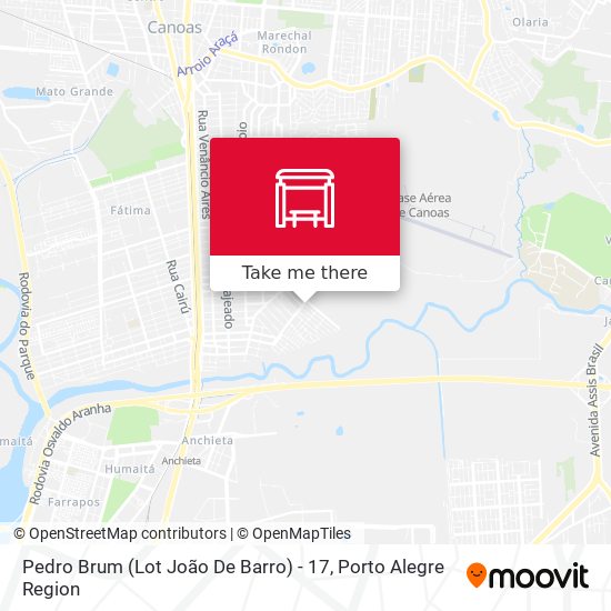 Pedro Brum (Lot João De Barro) - 17 map