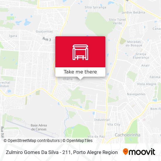 Zulmiro Gomes Da Silva - 211 map