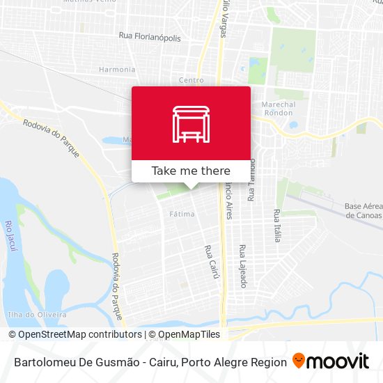 Bartolomeu De Gusmão - Cairu map