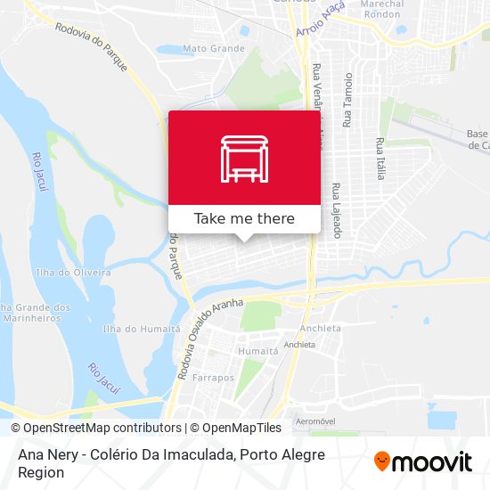 Ana Nery - Colério Da Imaculada map