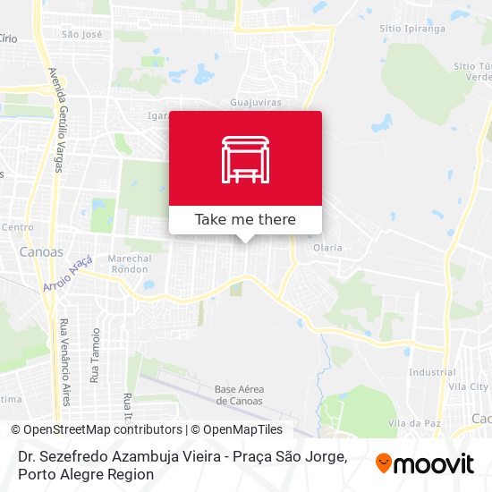 Dr. Sezefredo Azambuja Vieira - Praça São Jorge map