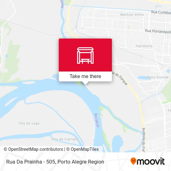 Rua Da Prainha - 505 map