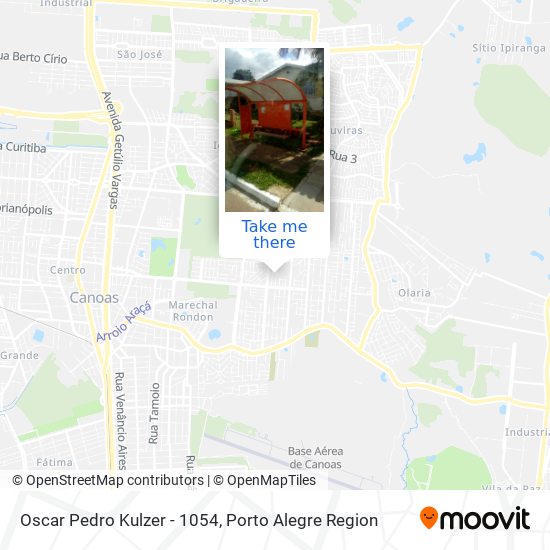 Oscar Pedro Kulzer - 1054 map