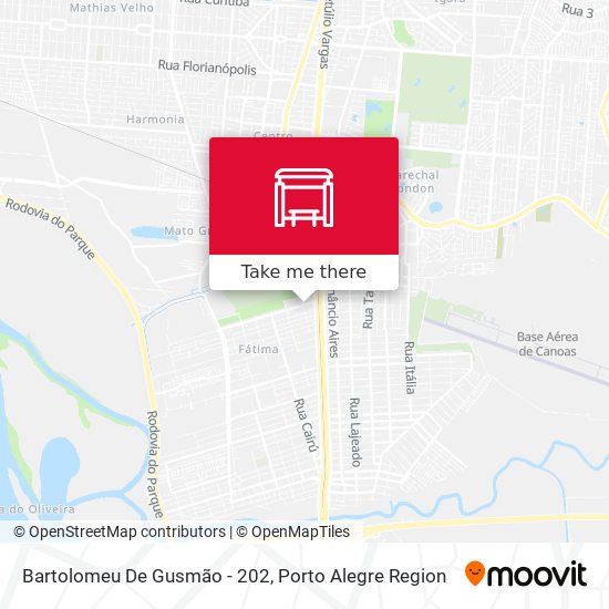Bartolomeu De Gusmão - 202 map