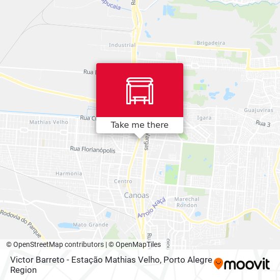 Victor Barreto - Estação Mathias Velho map