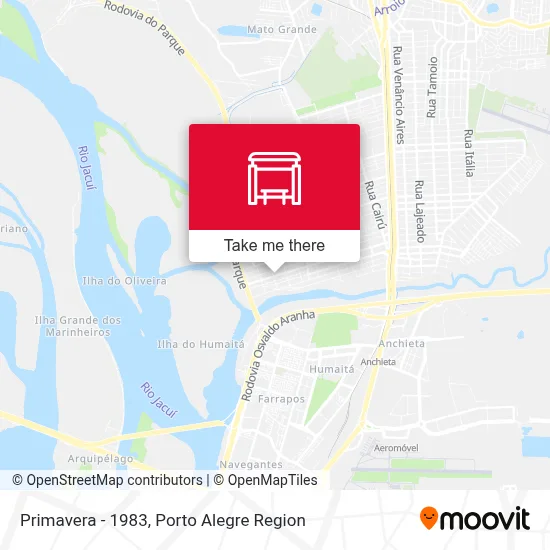 Primavera - 1983 map