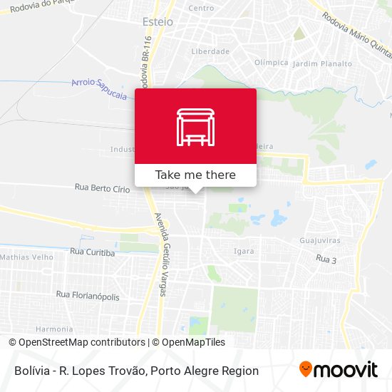 Bolívia - R. Lopes Trovão map