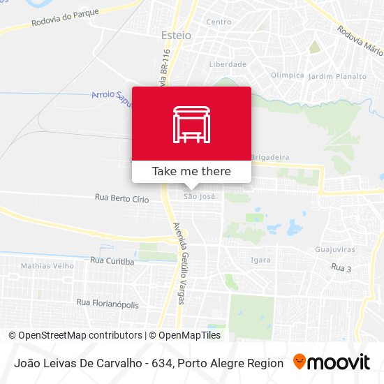 João Leivas De Carvalho - 634 map