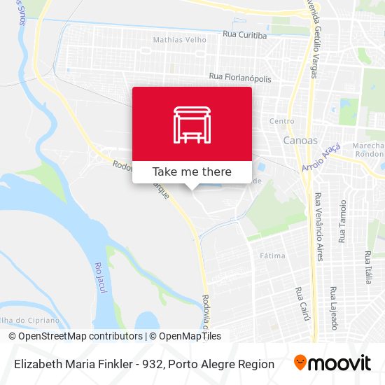 Elizabeth Maria Finkler - 932 map