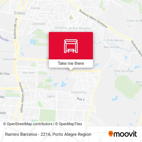 Ramiro Barcelos - 2216 map