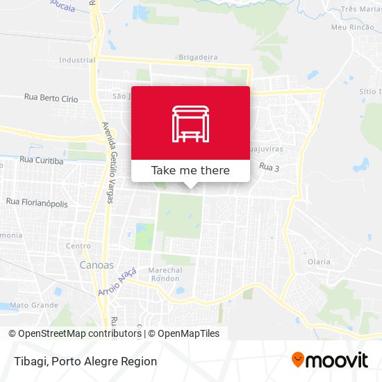 Tibagi map