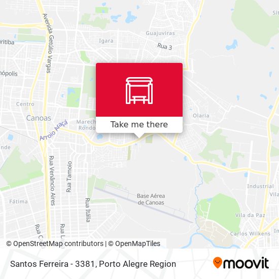 Santos Ferreira - 3381 map