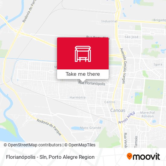 Florianópolis - Sln map